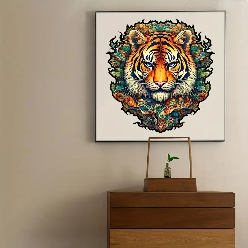 Tiger Wooden Jigsaw Puzzle, Un – Baby Products Unique Bewertung und Preis
