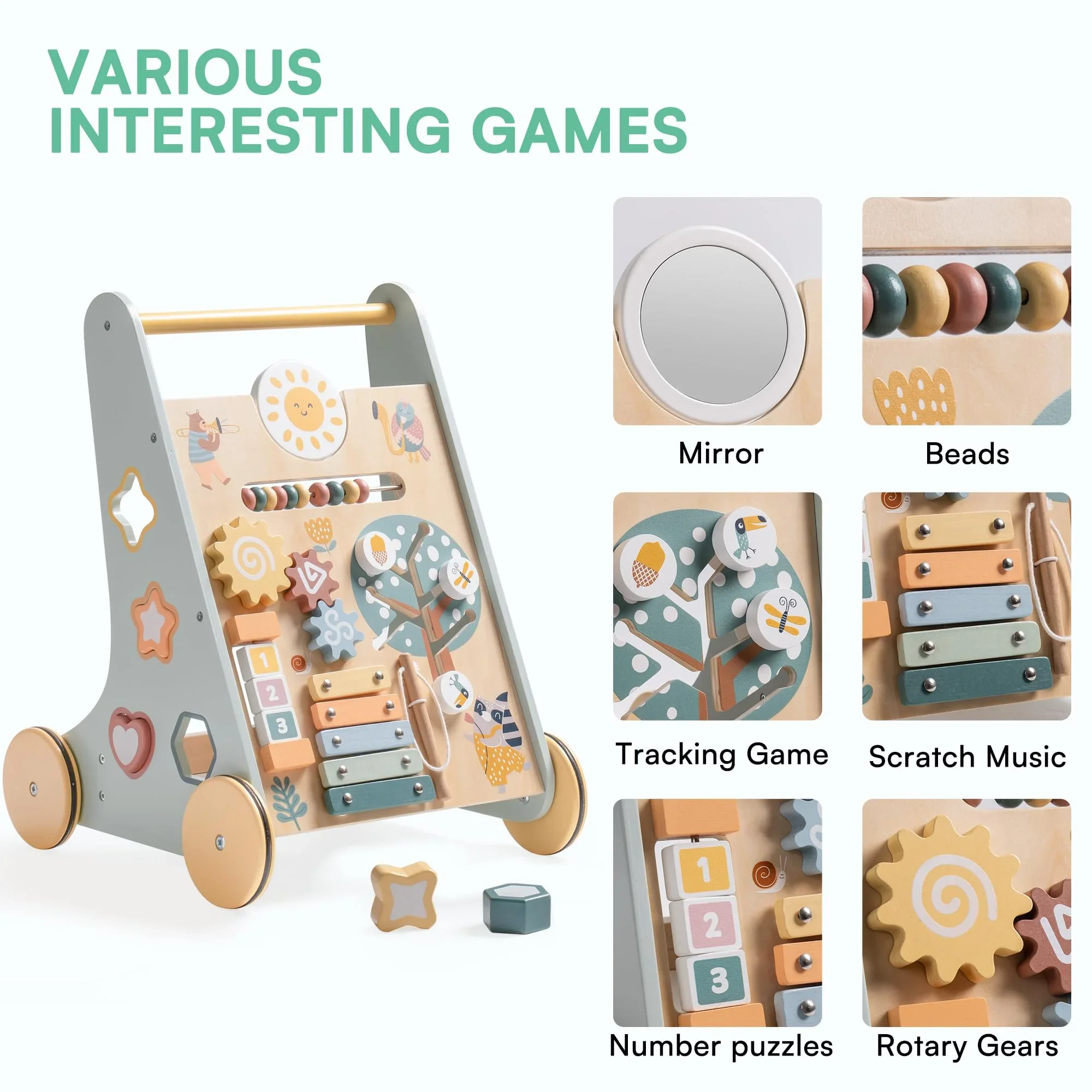 Robotime Robud Wooden Baby Wal – Baby Walker Activity Bewertung und Preis