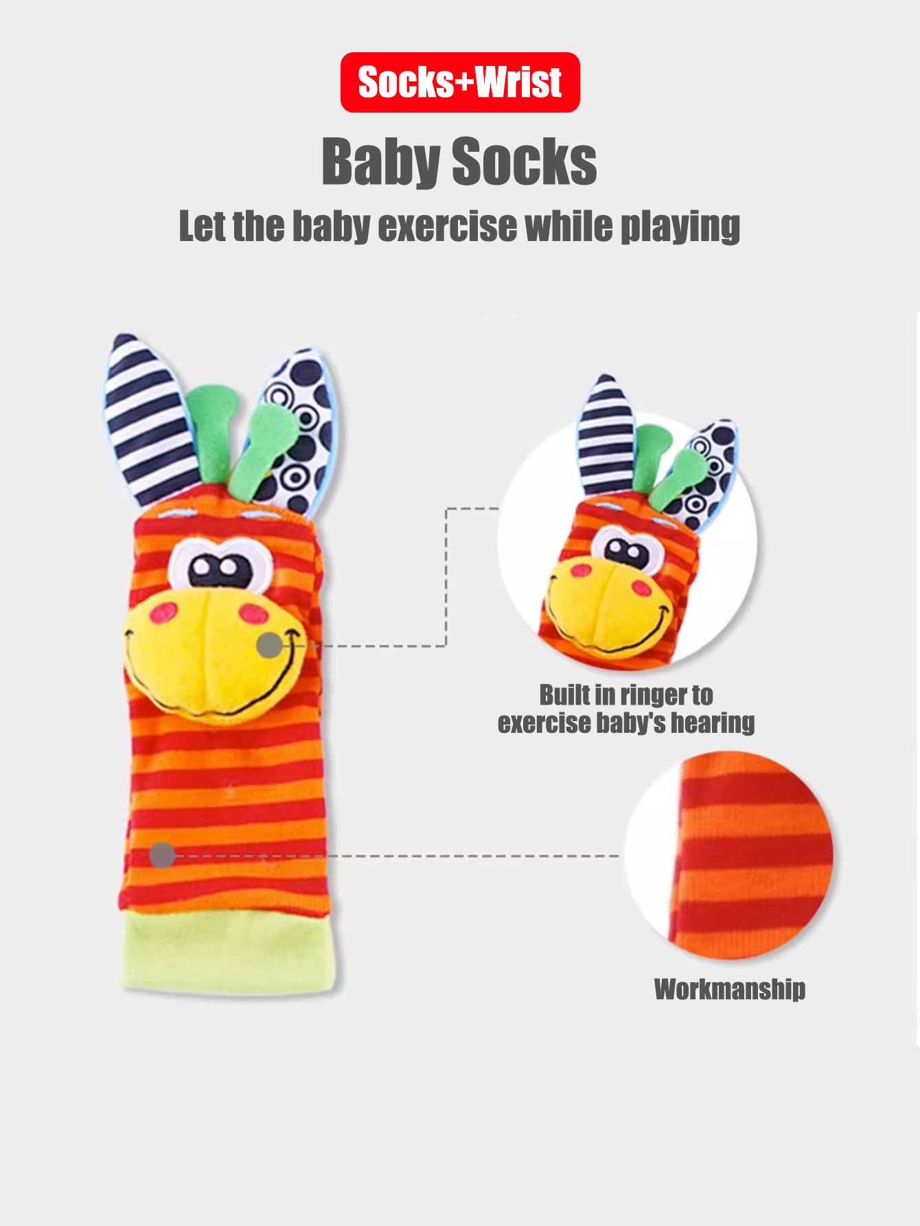 4pcs/Set Baby Infant Wrist Rat – Baby Products Game Bewertung und Preis