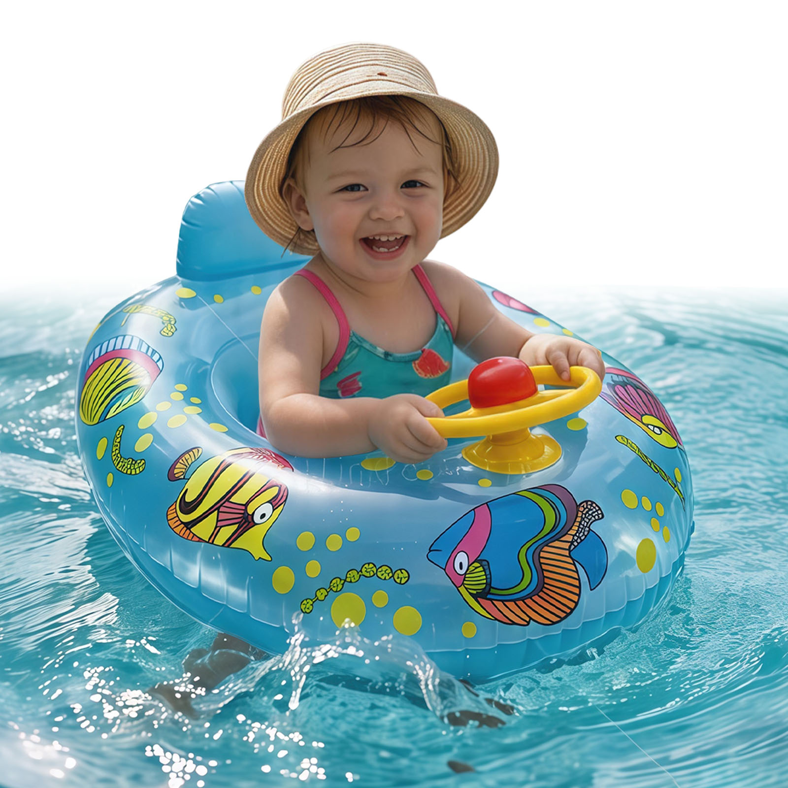 Inflatable Baby Pool Float, Sa – Baby Swimming Floater Bewertung und Preis