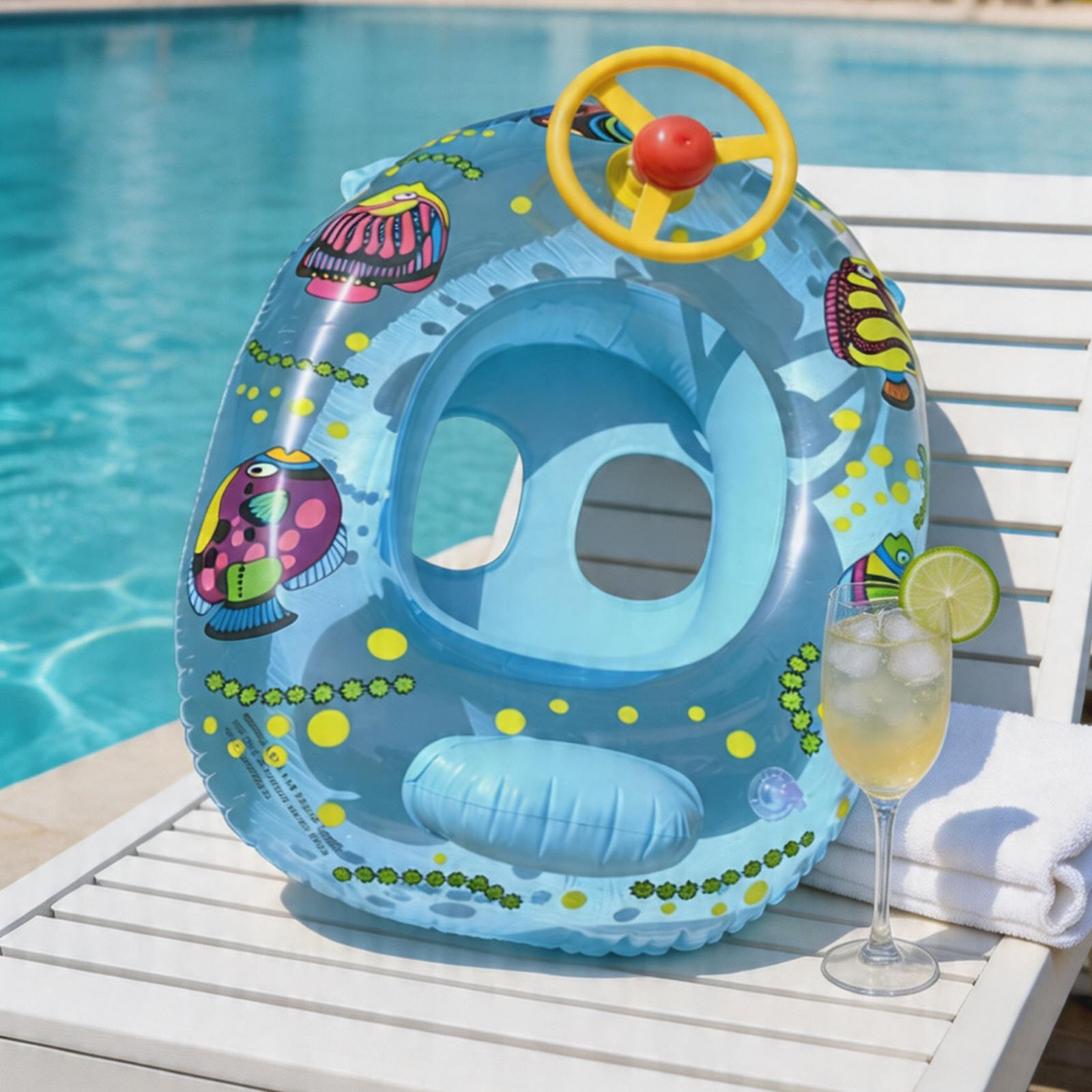 Inflatable Baby Pool Float, Sa – Baby Swimming Floater Bewertung und Preis