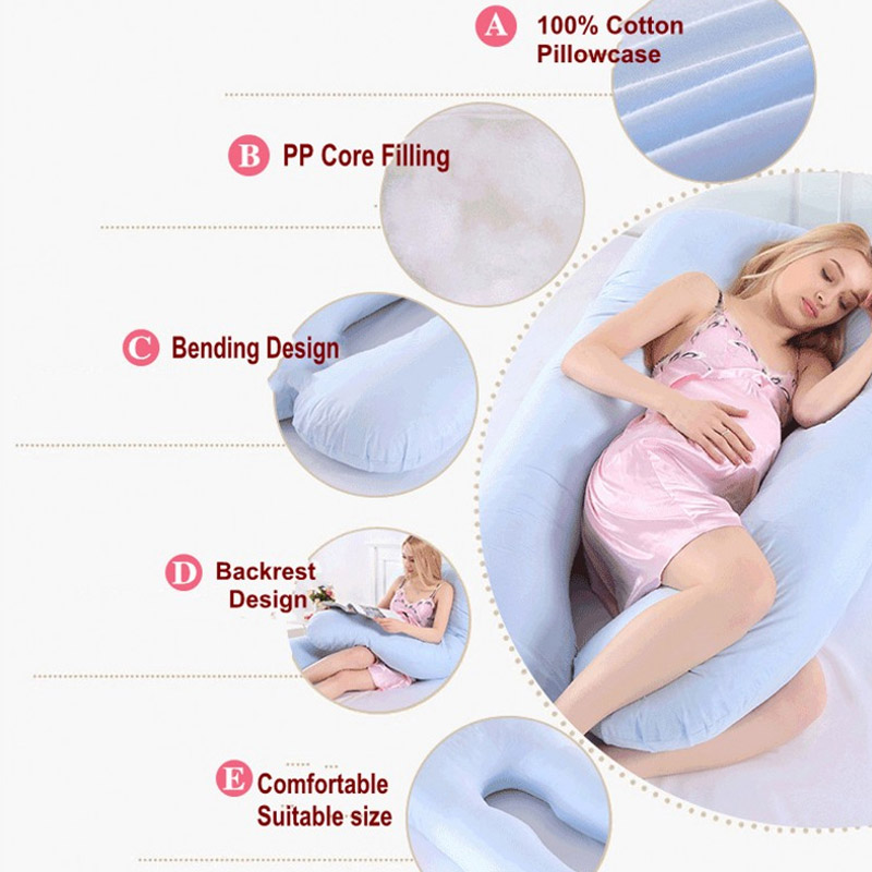 Pregnancy Pillow 130*70cm Slee – Nursing Pillow Breastfeeding Bewertung und Preis