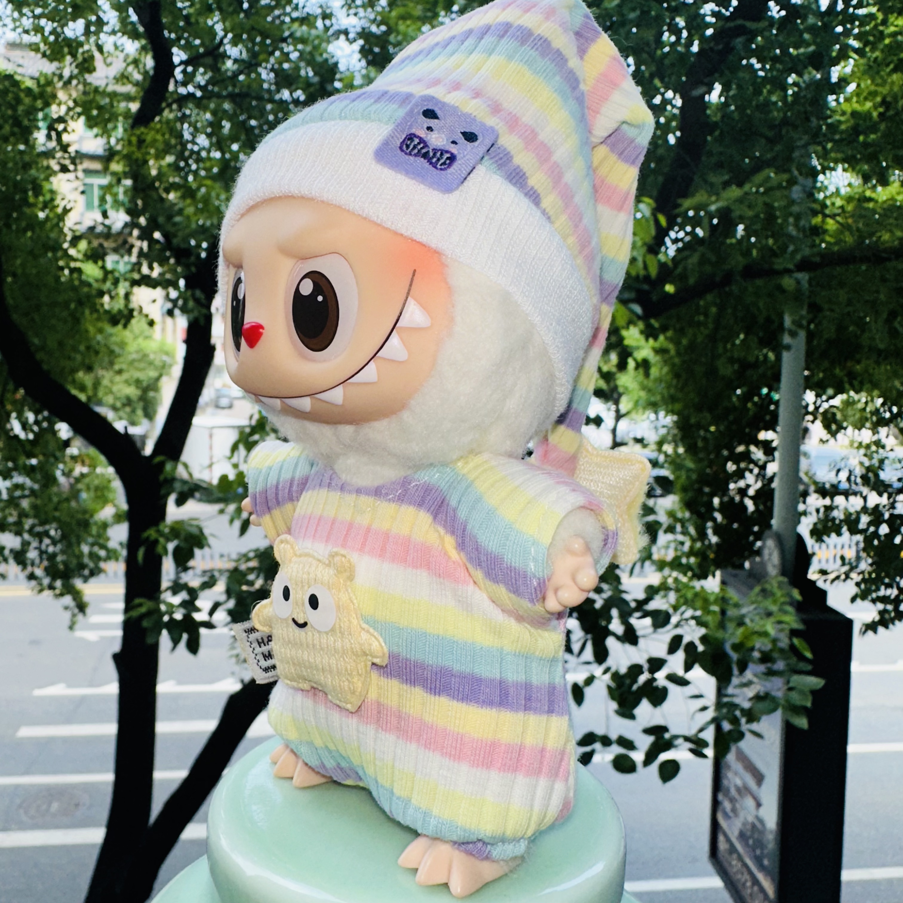 【Only clothes】 For Labubu Cute – Baby Products Miniso Bewertung und Preis