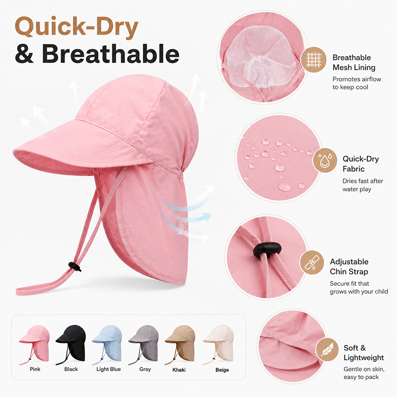 Quick Dry Baby Hats Summer Thi – Baby Products For Summer Bewertung und Preis