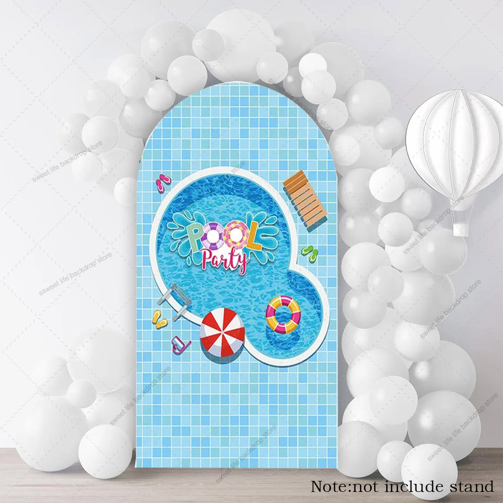 Summer Pool Party Arch Backdro – Baby Products For Summer Bewertung und Preis