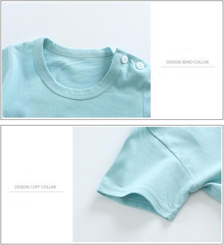 Cotton Tees+Shorts 2-piece Tra – Baby Products For Summer Bewertung und Preis