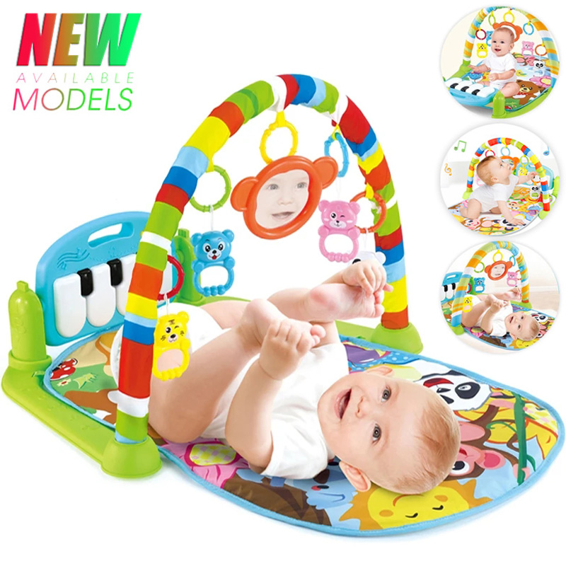 Baby Music Activity Gym Rug Pl – Baby Walker Activity Bewertung und Preis