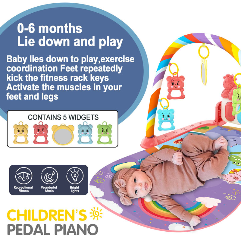 Baby Music Activity Gym Rug Pl – Baby Walker Activity Bewertung und Preis