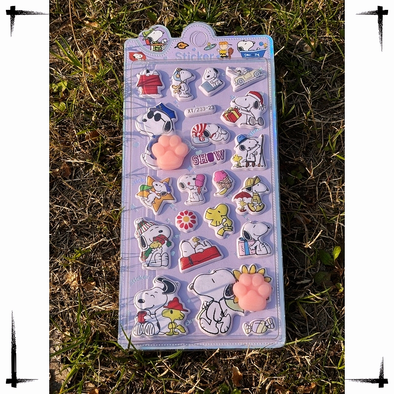 Adorable Cartoon Snoopy Sticke – Baby Products Unique Bewertung und Preis