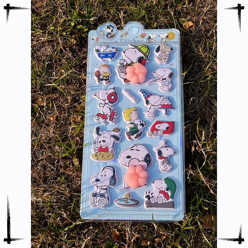 Adorable Cartoon Snoopy Sticke – Baby Products Unique Bewertung und Preis