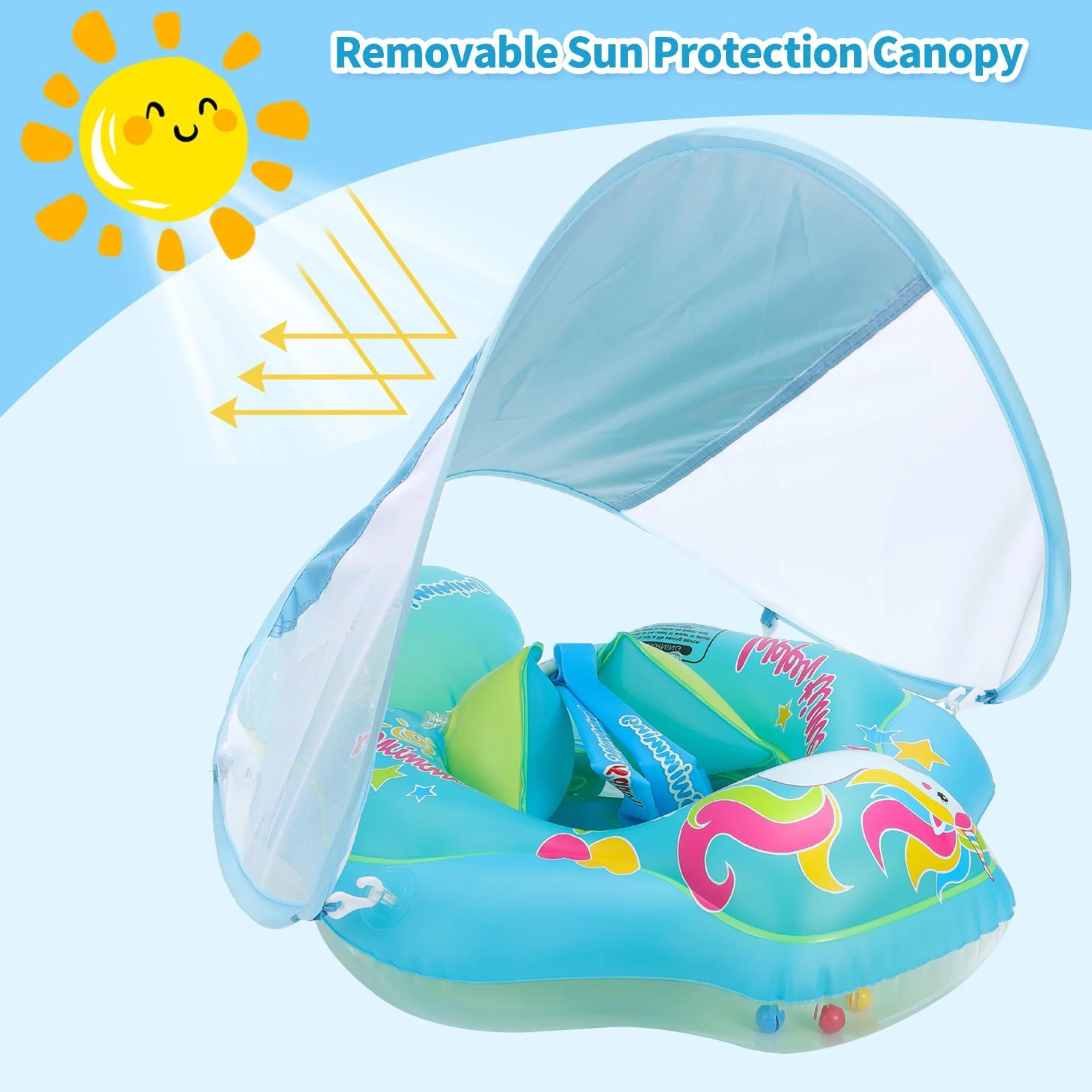 Baby Swimming Ring Inflatable  – Baby Swimming Floater Bewertung und Preis