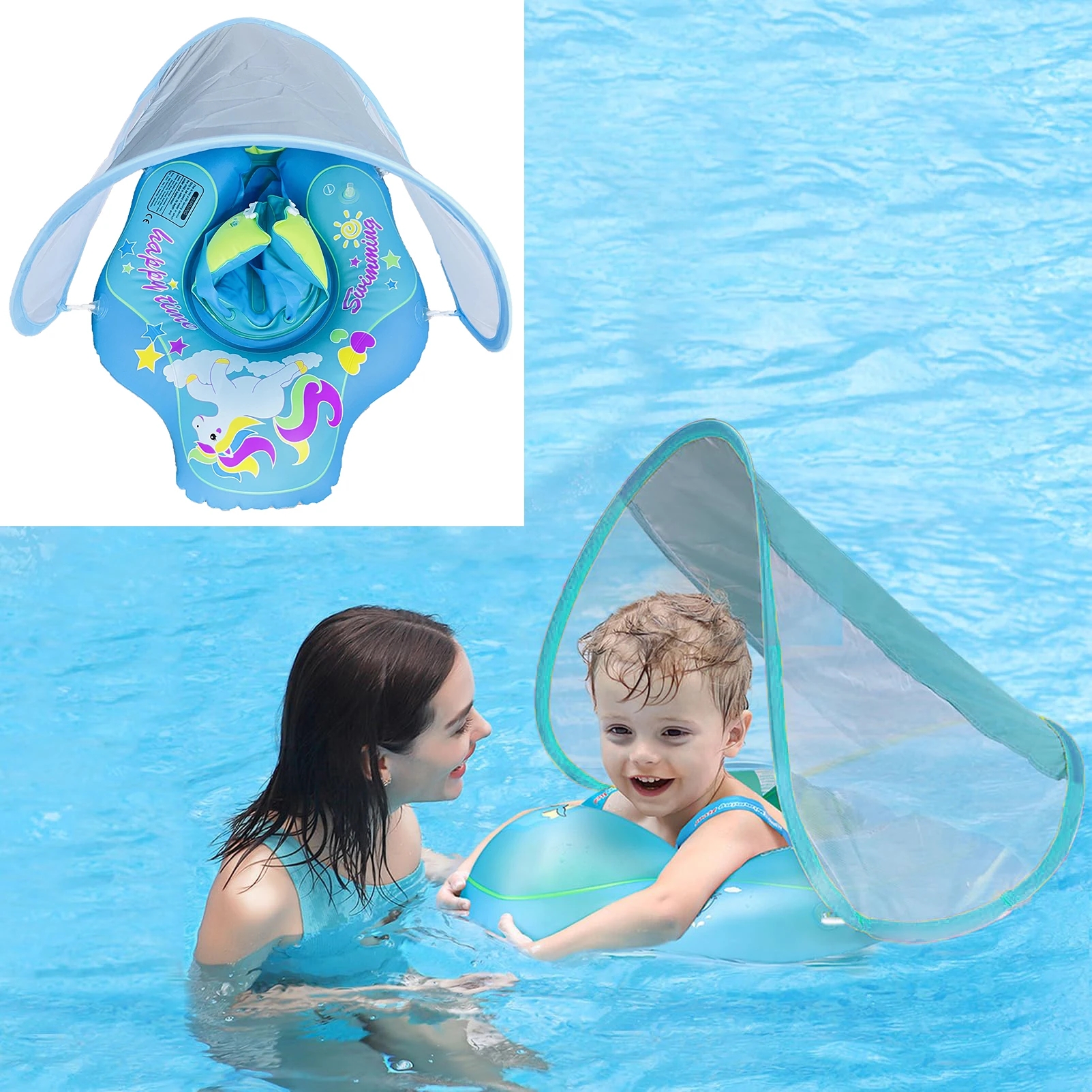 Baby Swimming Ring Inflatable  – Baby Swimming Floater Bewertung und Preis