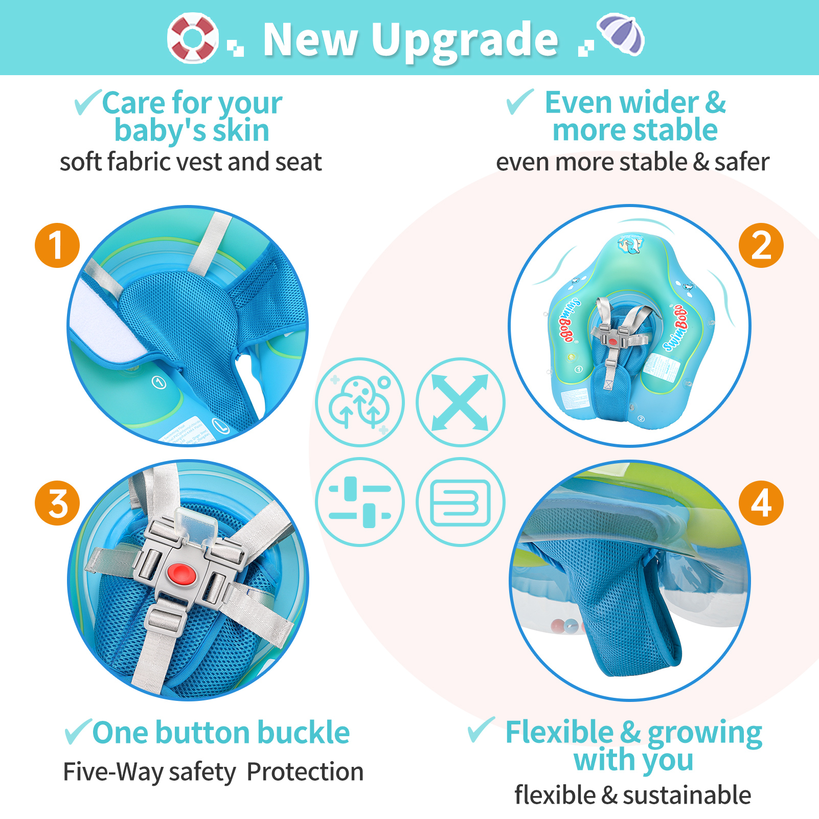 Swimbobo New Upgrade Baby Swim – Baby Swimming Floater Bewertung und Preis