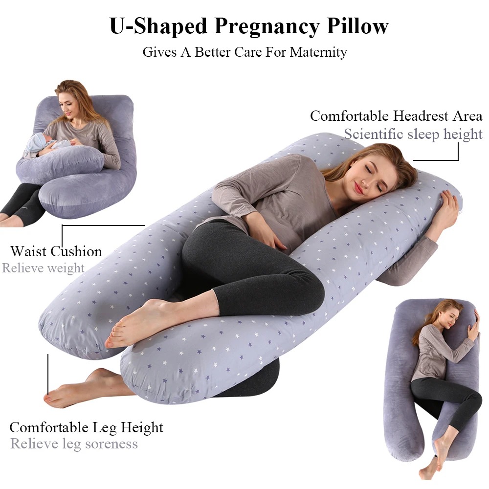 Pregnancy Pillow 130*70cm Slee – Nursing Pillow Breastfeeding Bewertung und Preis
