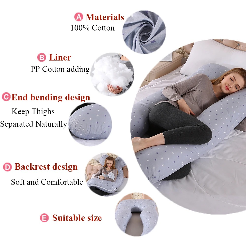 Pregnancy Pillow 130*70cm Slee – Nursing Pillow Breastfeeding Bewertung und Preis
