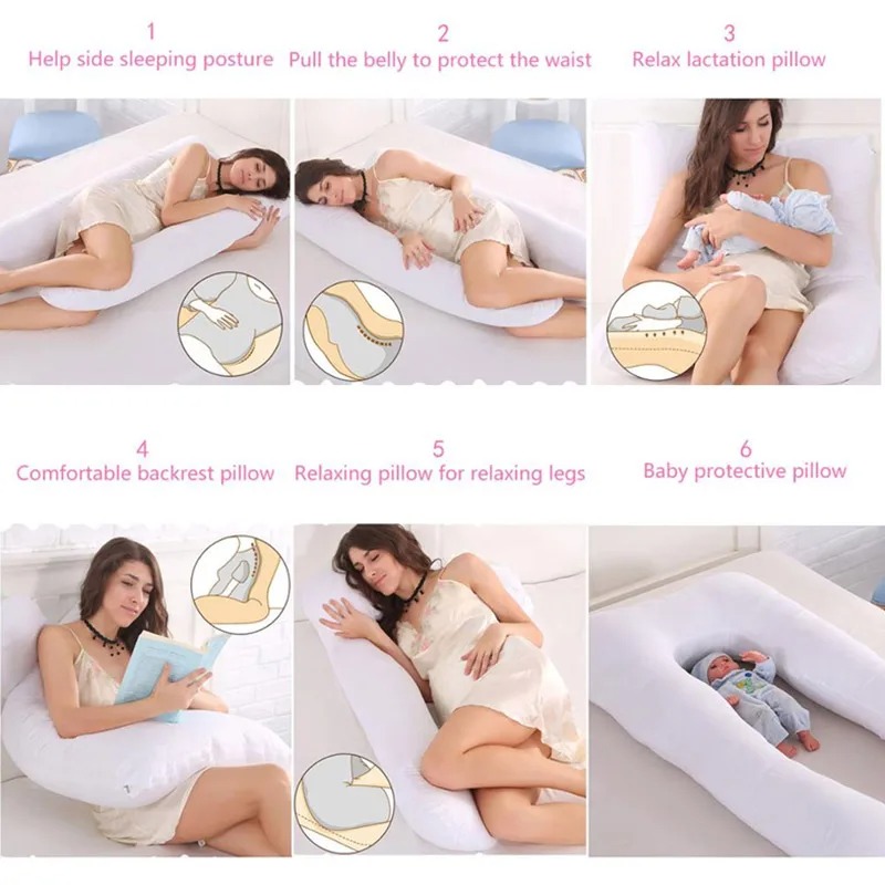 Pregnancy Pillow 130*70cm Slee – Nursing Pillow Breastfeeding Bewertung und Preis