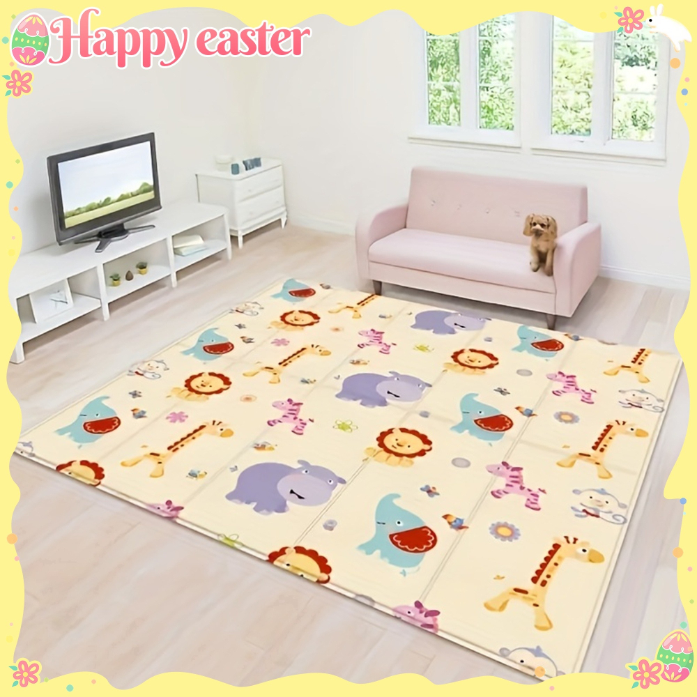 Baby Play Mat Double Sided Fol – Baby Walker Activity Bewertung und Preis